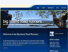 Tablet Screenshot of bigislandroadrunners.org